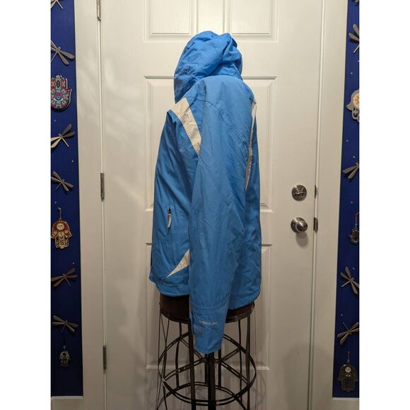 Columbia XCO Women’s Large Interchange 3-in-1 Jacket – Blue – Removable Hood – E - Picture 5 of 16